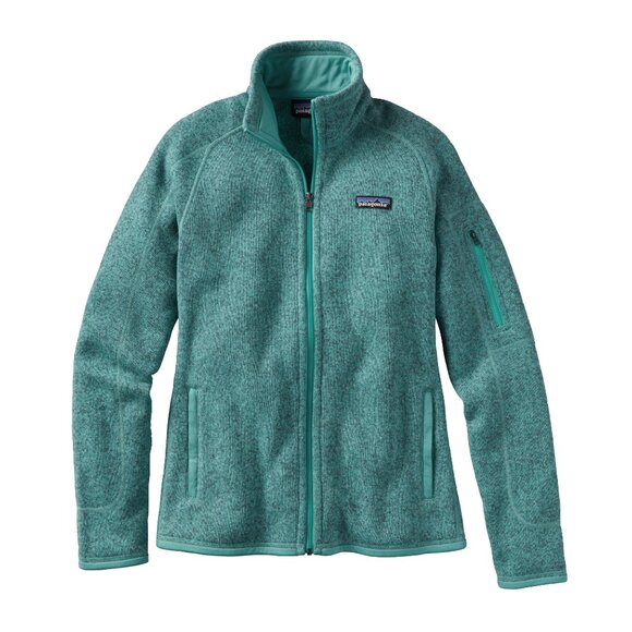 Patagonia Jackets & Blazers - Patagonia Women's Mint Green Better Sweater Full Zip Fleece Jacket Size M
